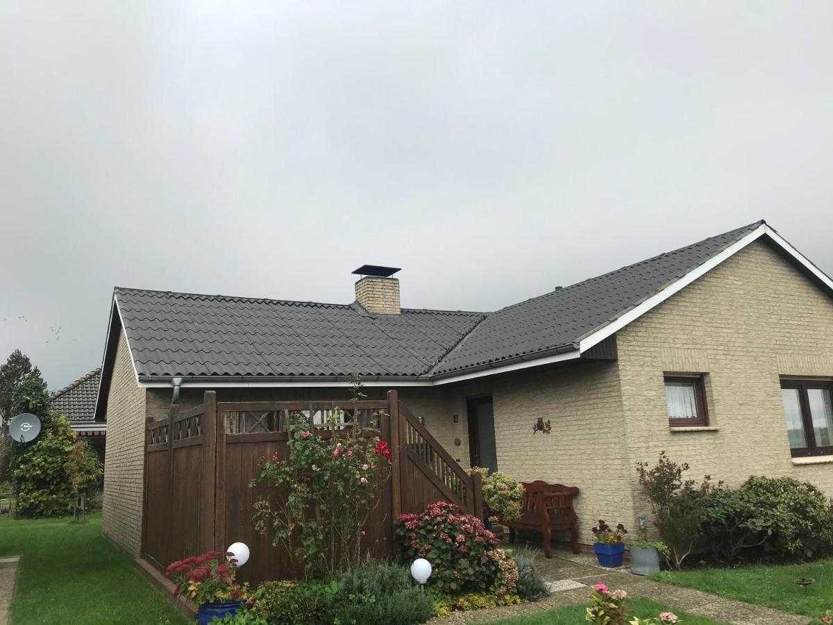 נורדסטרנד Gemuetliches Ferienhaus Hinterm Deich מראה חיצוני תמונה